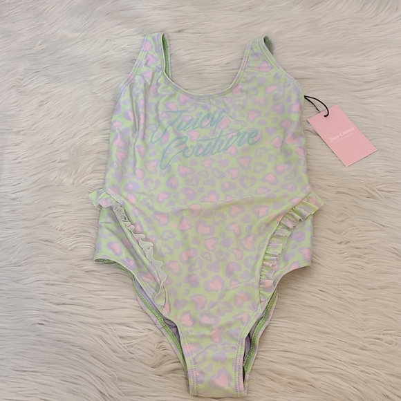 Juicy Couture Other - Juicy Couture Ruffle Swimsuit 7/8 NWT